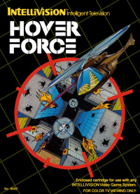 Hover Force Intellivision  box art